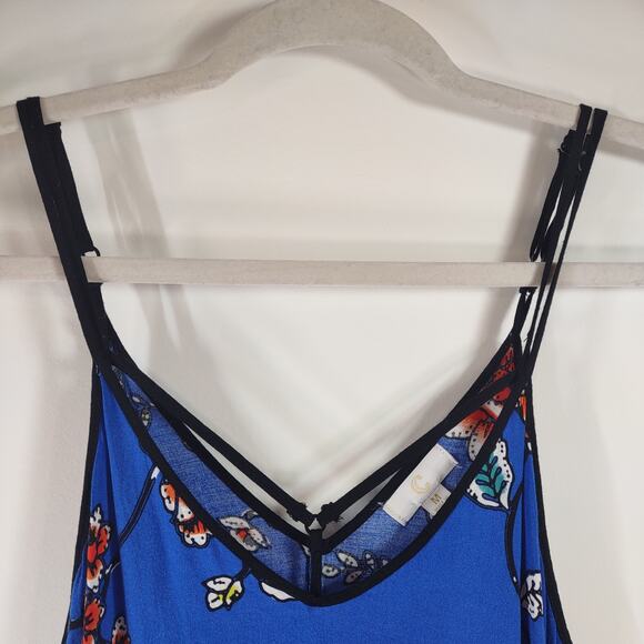 Charming Charlie Maxi Dress with Floral Pattern, Size Medium - Picture 4 of 10